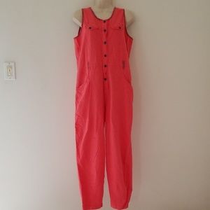 Sugar Co. LTD. Coral Sleeveless Jumpsuit Size M